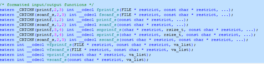 in stdio.h  there is no function printf. All I see is this?-print-png