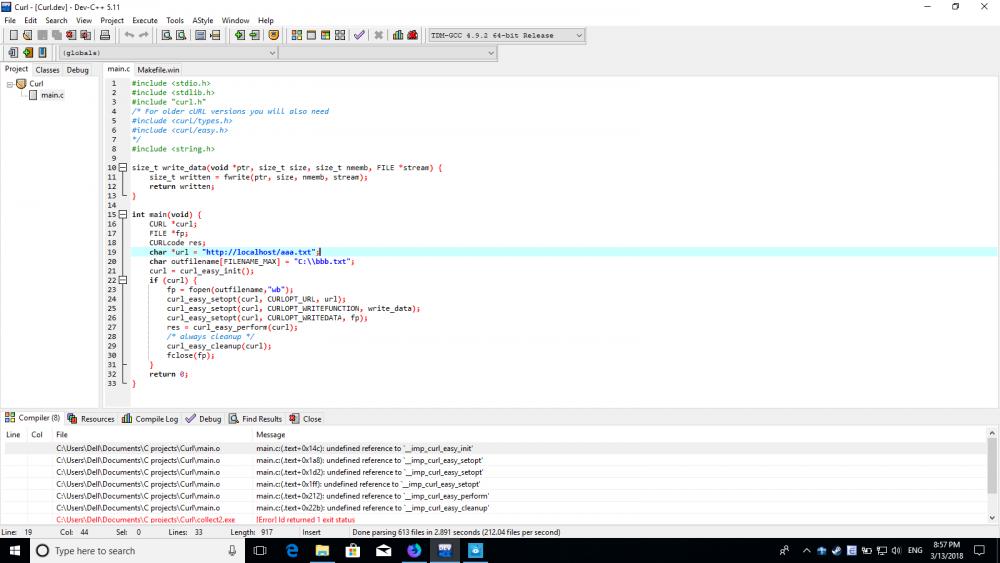Libcurl program compiling problem-curlerror-jpg
