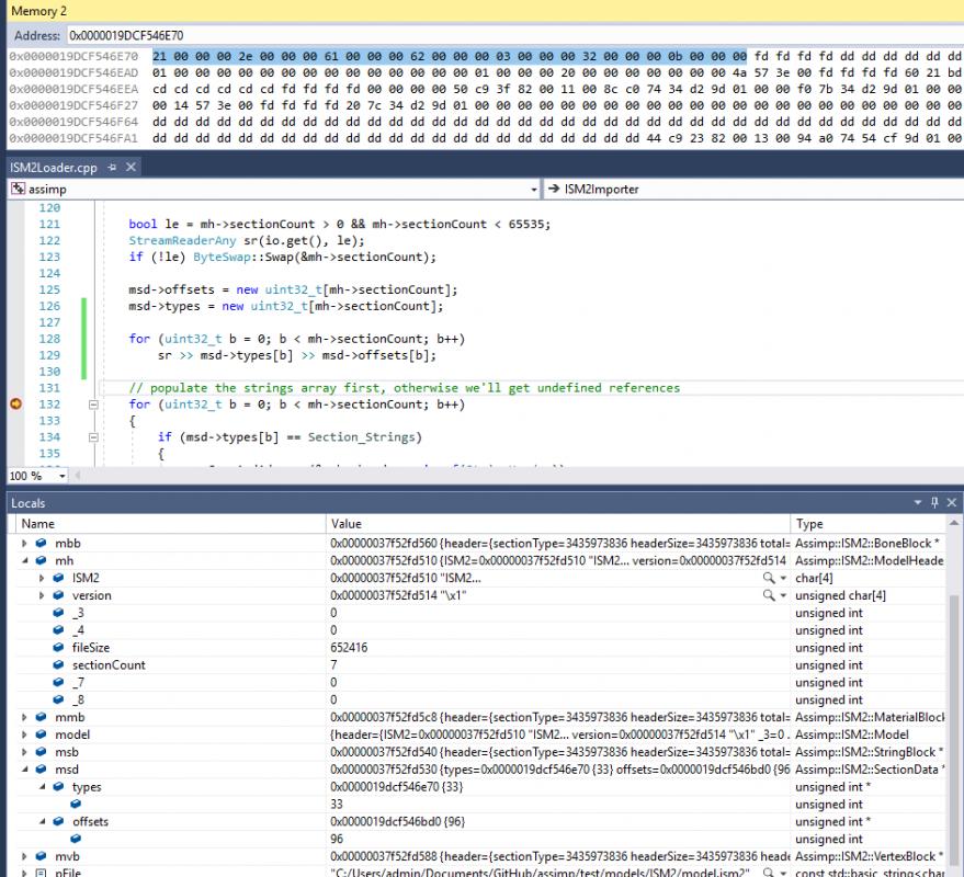 MSVC debugger showing inconsistencies with dynamic arrays? Or is it bad code?-untitled-jpg